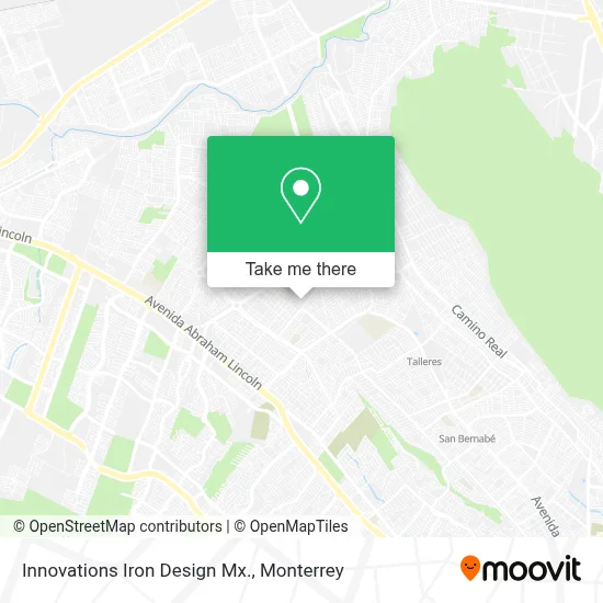 Innovations Iron Design Mx. map