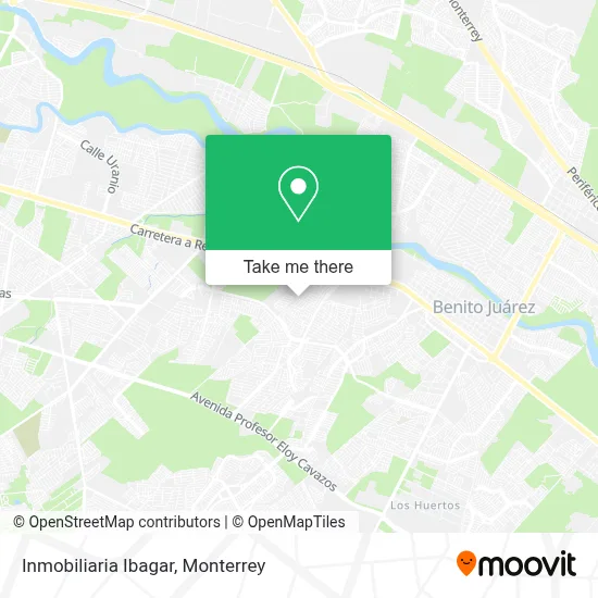 Inmobiliaria Ibagar map
