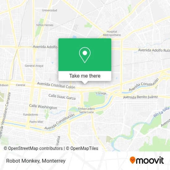 Robot Monkey map