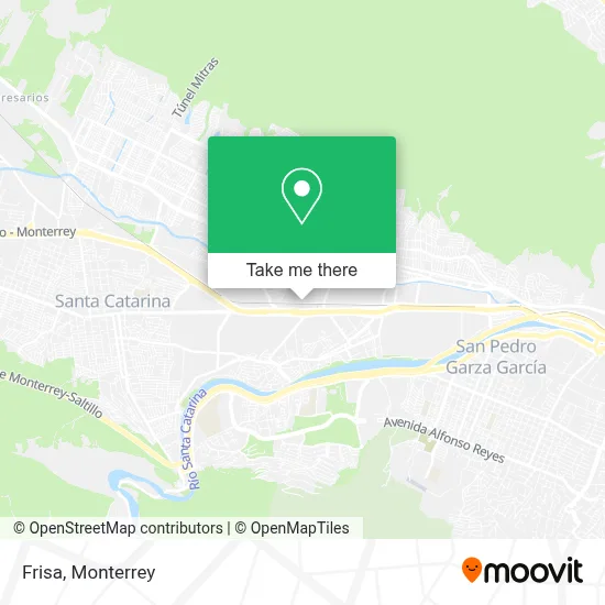 Frisa map
