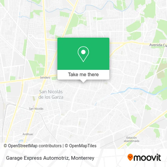 Garage Express Automotriz map
