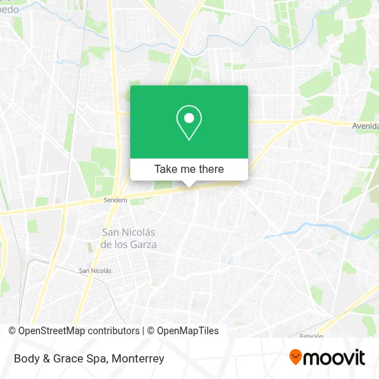 Body & Grace Spa map