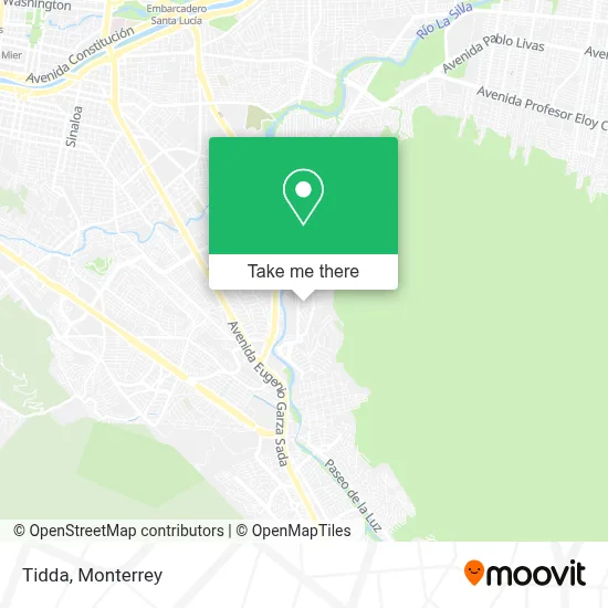 Tidda map