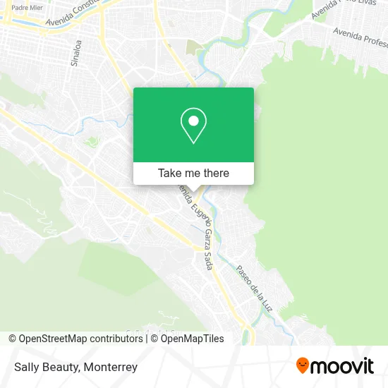 Sally Beauty map