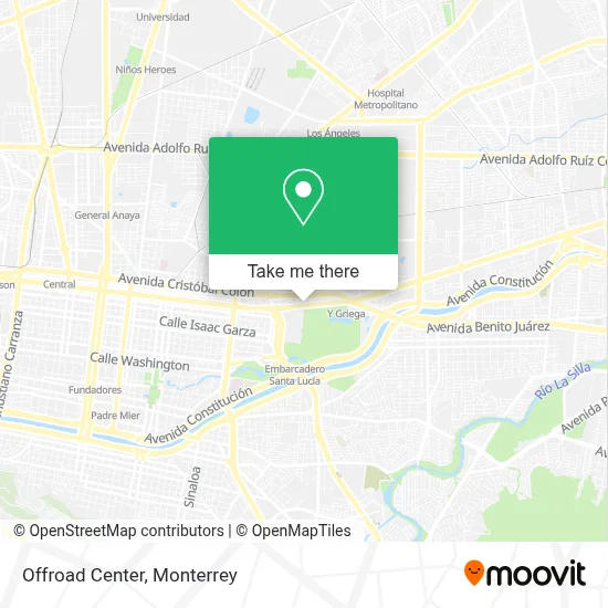 Offroad Center map