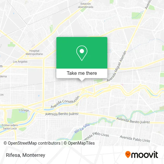 Rifesa map