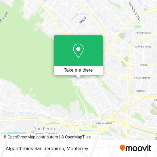 Algorithmics San Jeronimo map