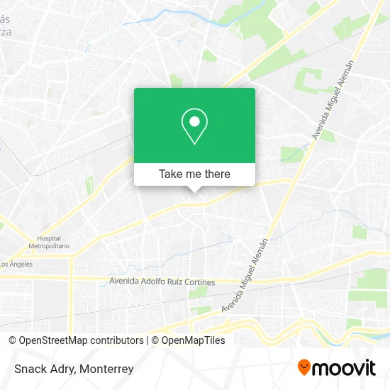 Snack Adry map
