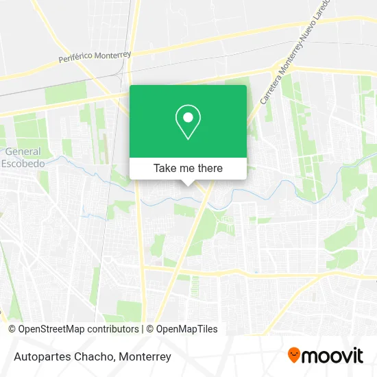 Autopartes Chacho map