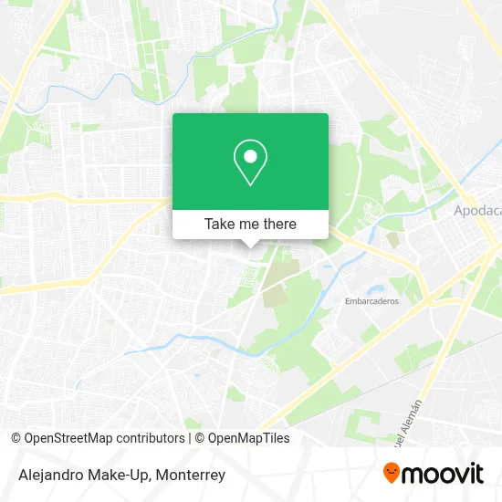 Alejandro Make-Up map
