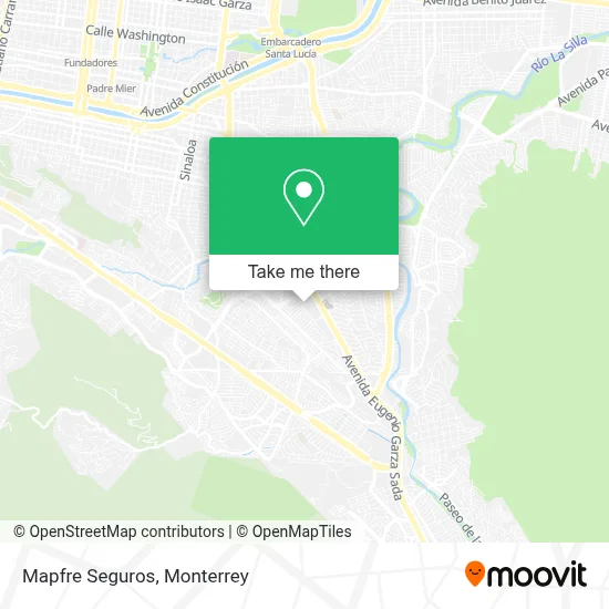 Mapfre Seguros map