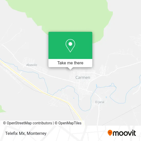 Telefix Mx map