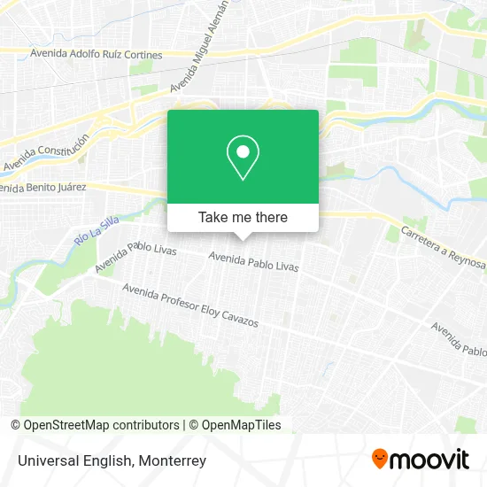 Universal English map