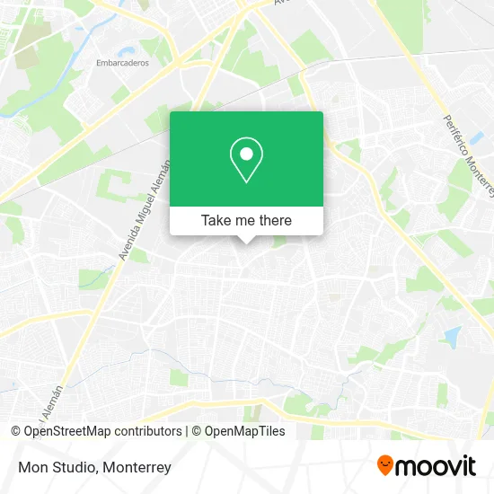 Mon Studio map