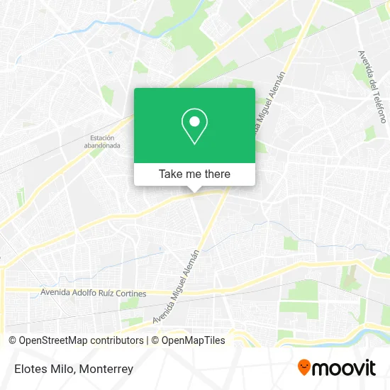 Elotes Milo map