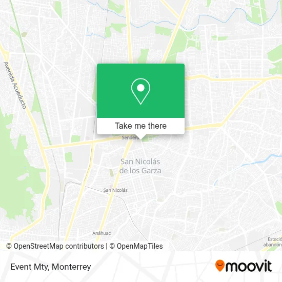 Event Mty map