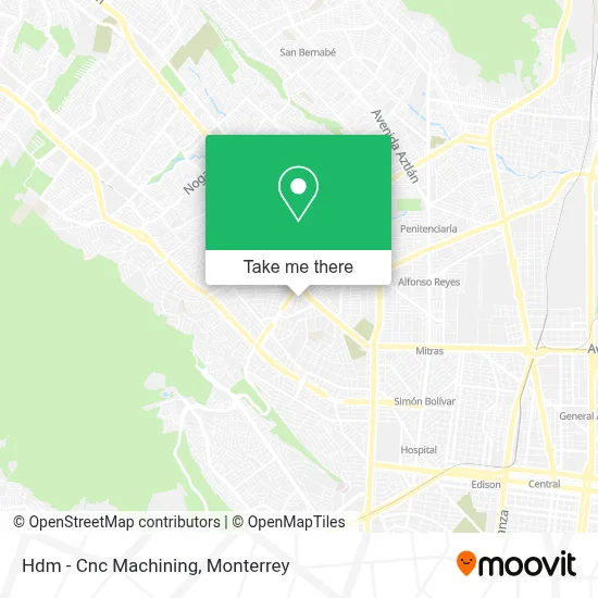 Hdm - Cnc Machining map