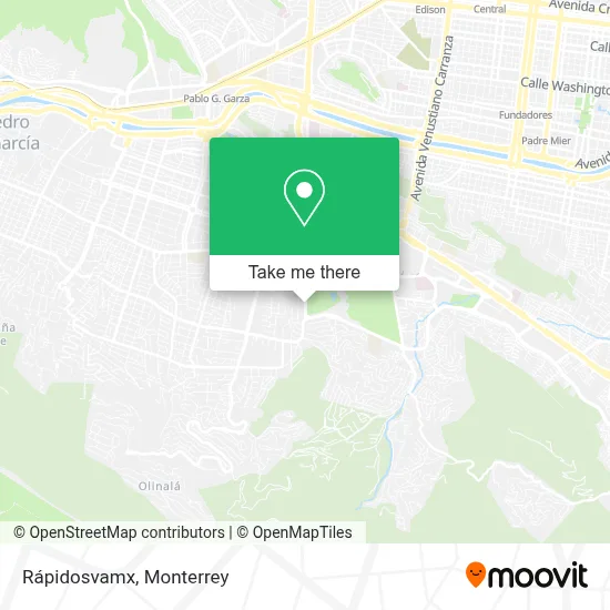 Rápidosvamx map