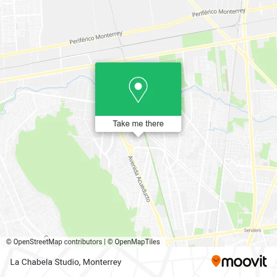 La Chabela Studio map