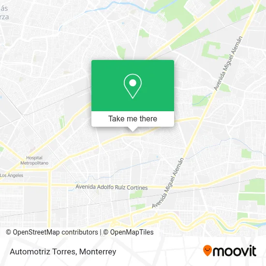 Automotriz Torres map