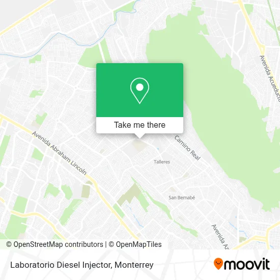Laboratorio Diesel Injector map