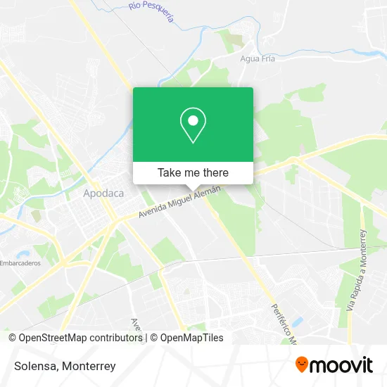 Solensa map
