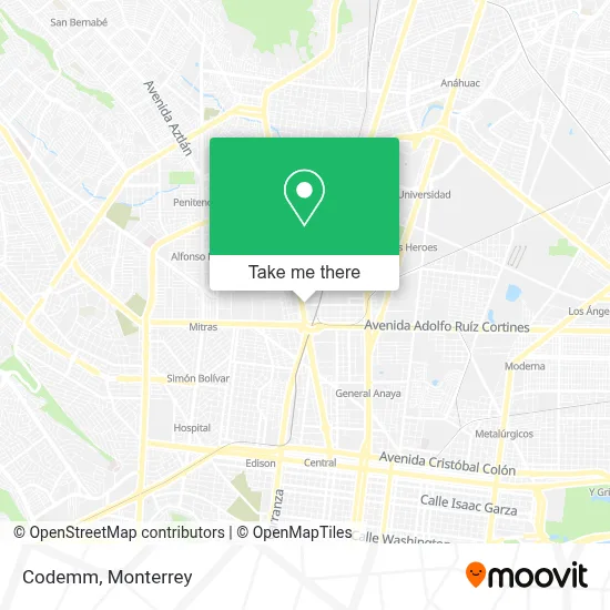 Codemm map