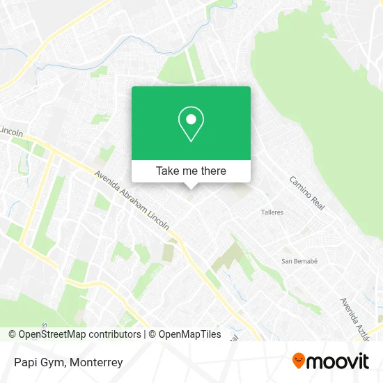 Papi Gym map