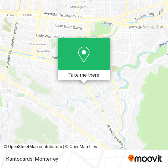 Kantocards map