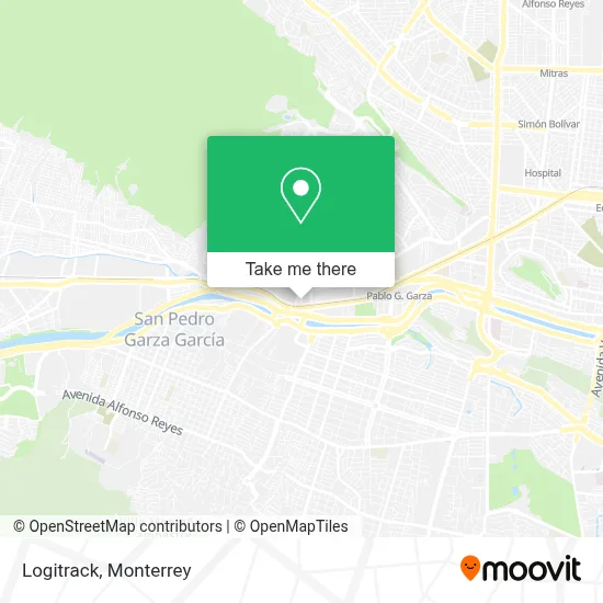 Logitrack map