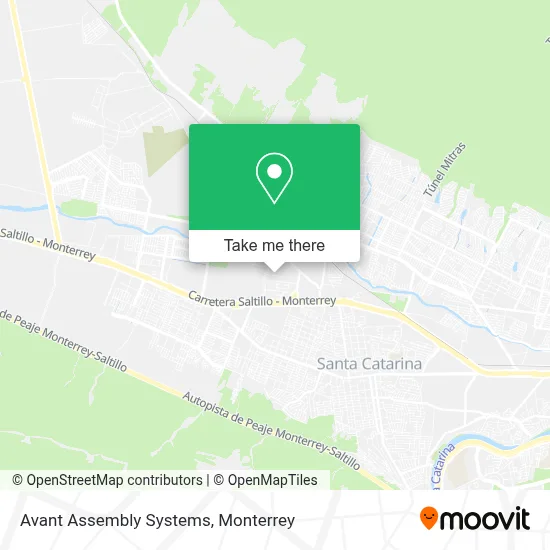 Avant Assembly Systems map