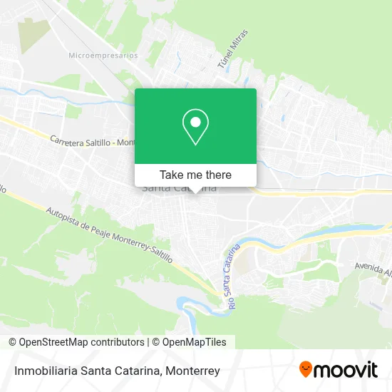 Inmobiliaria Santa Catarina map