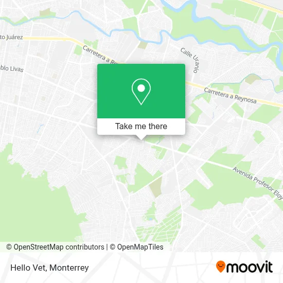 Hello Vet map