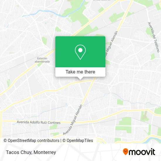 Tacos Chuy map