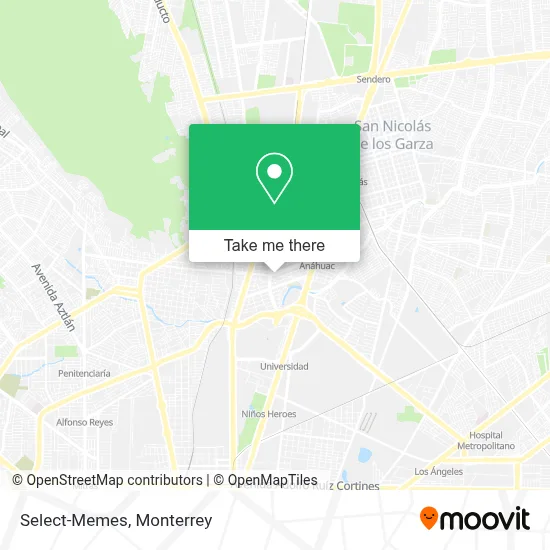 Select-Memes map