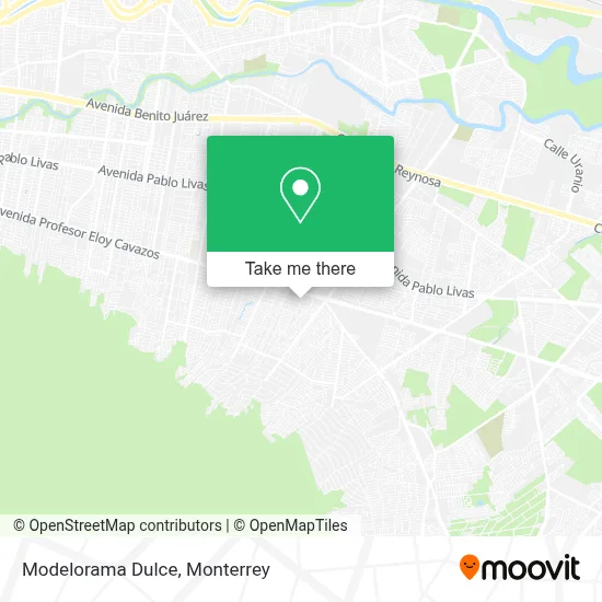 Modelorama Dulce map