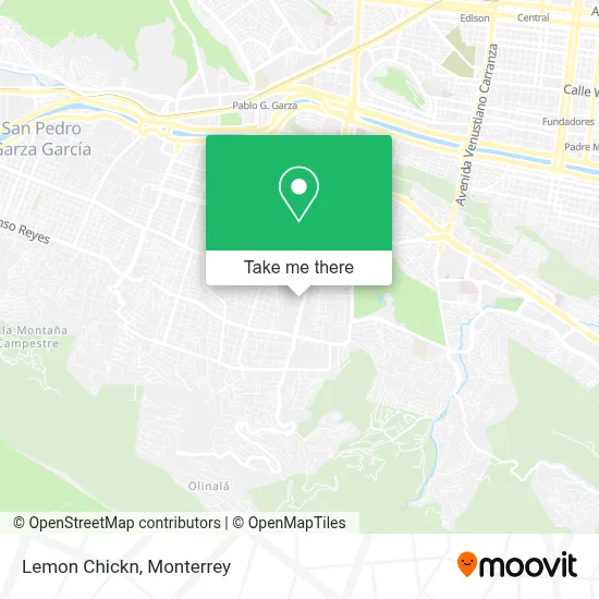 Lemon Chickn map