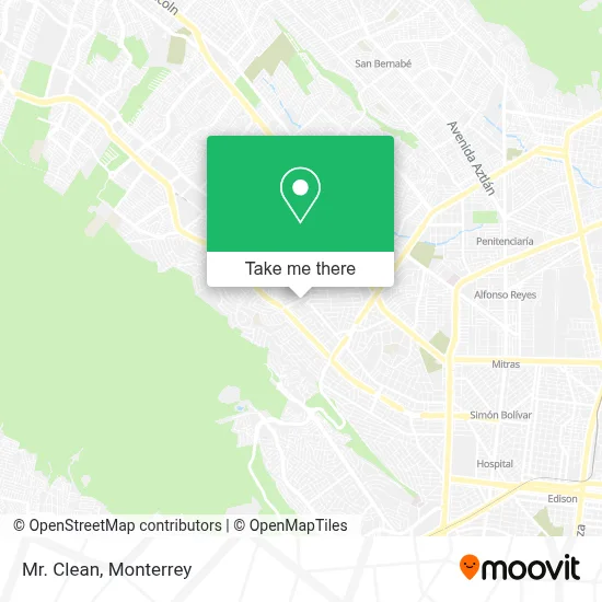 Mr. Clean map