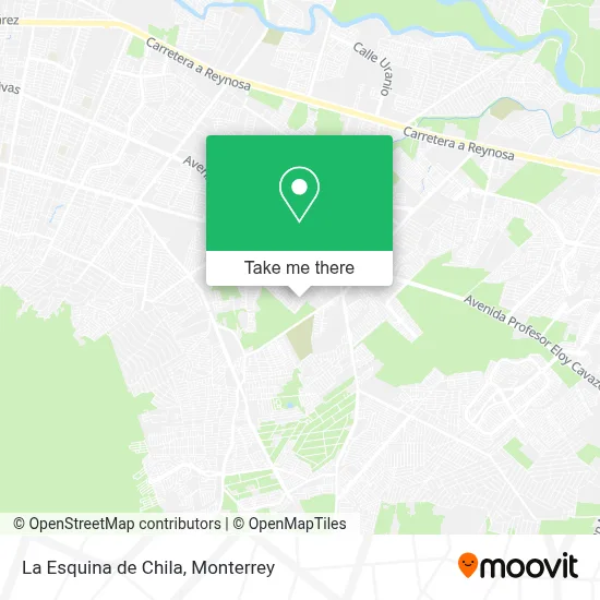 La Esquina de Chila map
