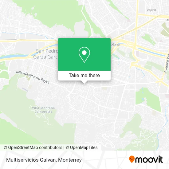 Multiservicios Galvan map