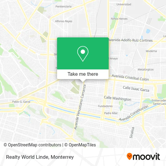 Realty World Linde map