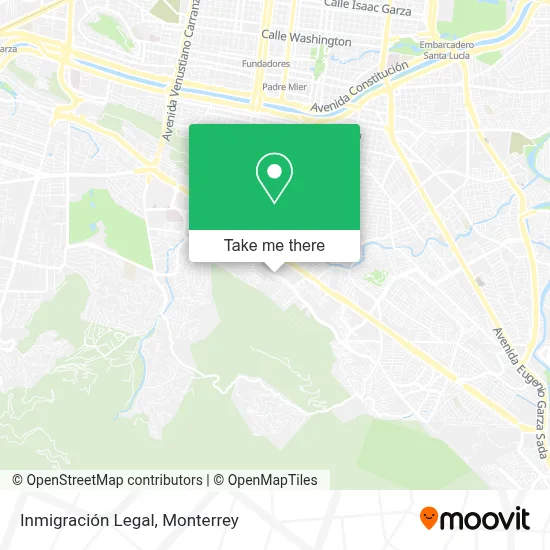 Inmigración Legal map
