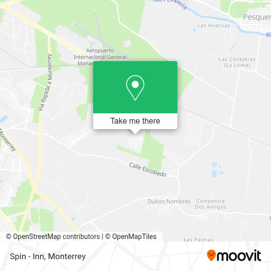 Spin - Inn map