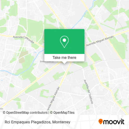 Rci Empaques Plegadizos map