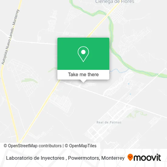 Laboratorio de Inyectores , Powermotors map