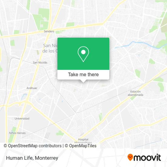 Human Life map