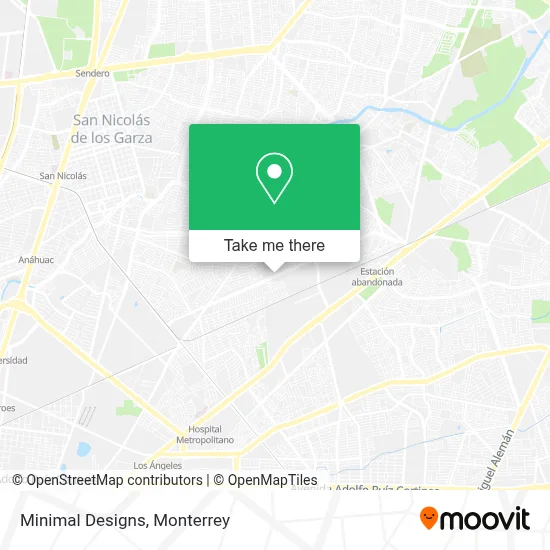 Minimal Designs map