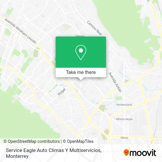Service Eagle Auto Climas Y Multiservicios map