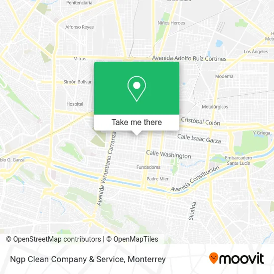 Ngp Clean Company & Service map