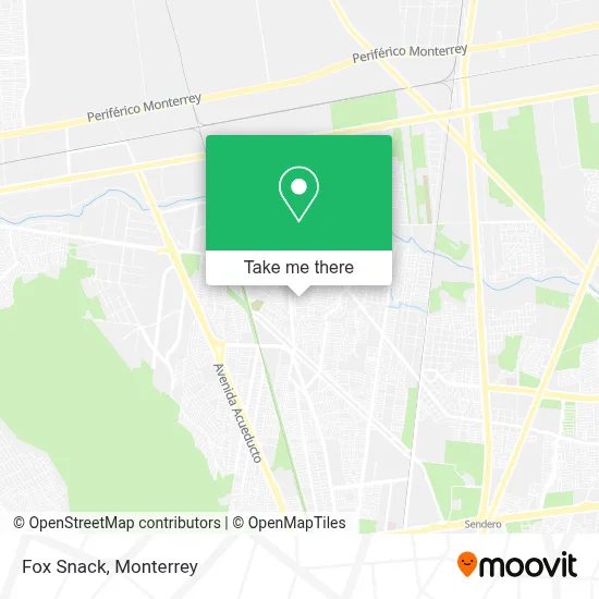 Fox Snack map